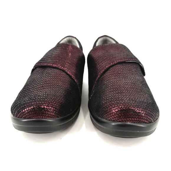 Alegria Womens Lauryn Clog Shoes Size 37/US 7 Metallic Comfort Arch Support - Picture 4 of 9